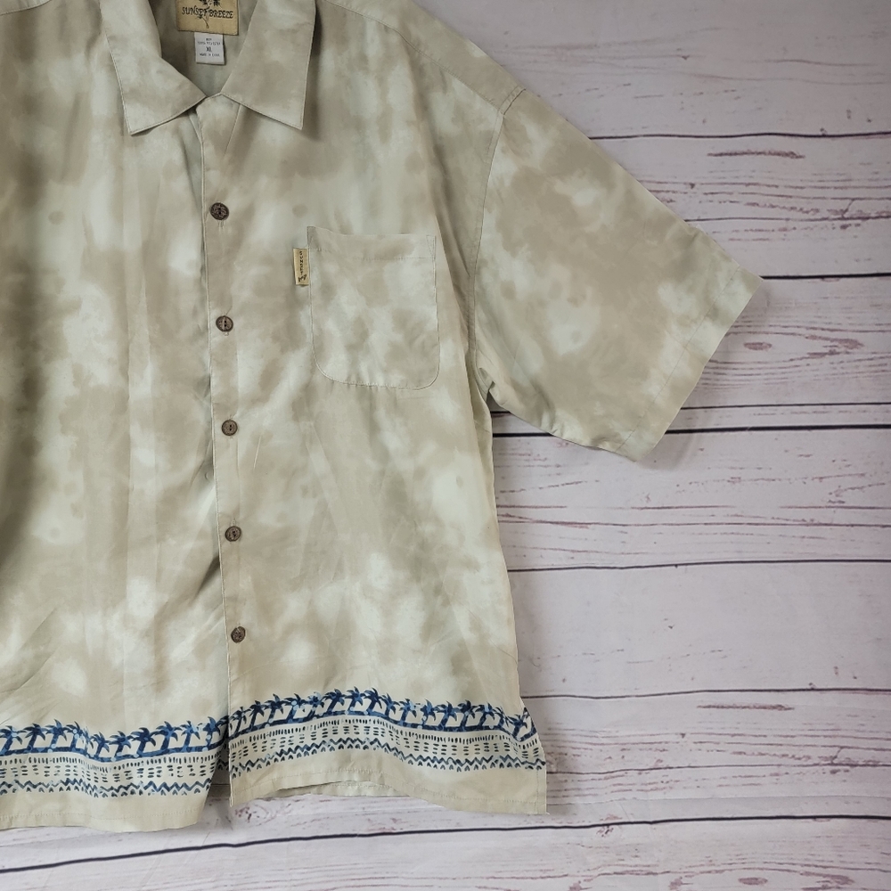 Sunset Breeze Men's Shirt Sz XL - Picture 8 of 11